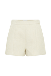 Parker Boucle Shorts - Ivory